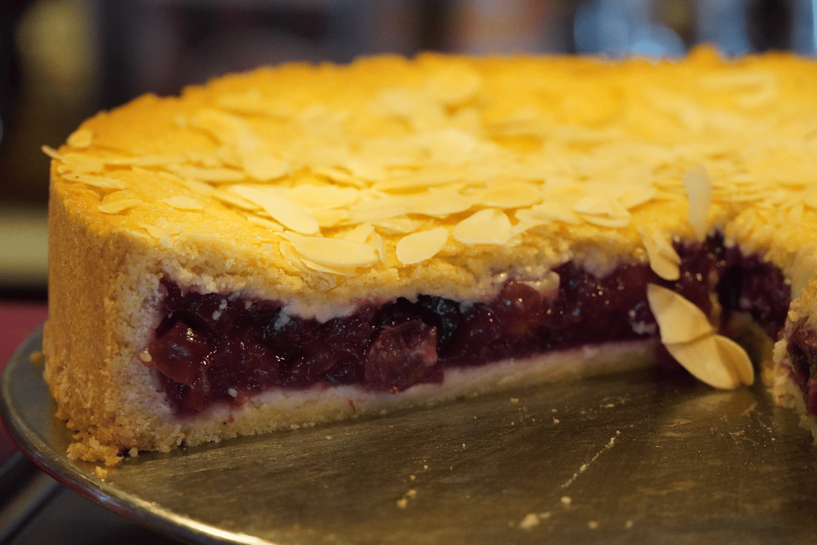 Rhabarberkuchen mit Baiser